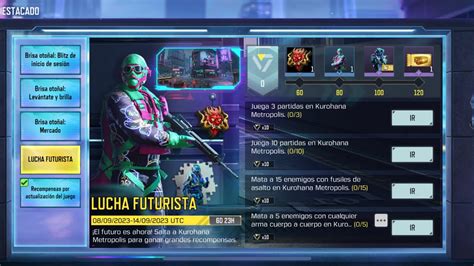 Como Completar El Nuevo Evento Destacado Lucha Futurista Operador