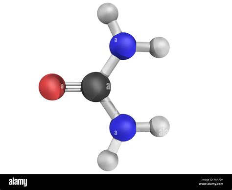 Chemical Structure Of An Urea Carbamide Molecule Chemical Stock