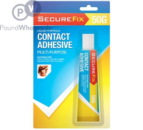 Wholesale Secure Fix Multi Purpose Contact Adhesive 50g Pound Wholesale