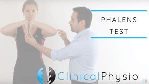 Reverse Phalen's Test | Clinical Physio