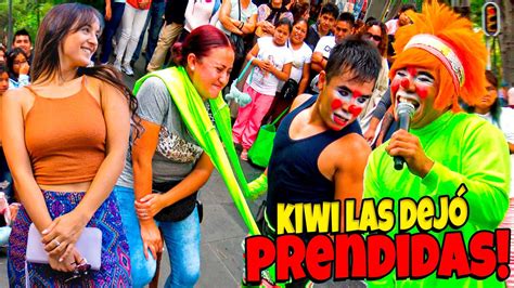 KIWI LES BAILA Y LAS DEJA CON GANAS LOS PAYASOS MAS VIRALES KIWI