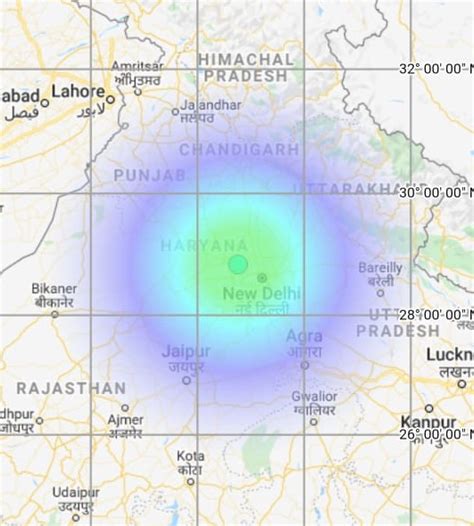 47 Magnitude Earthquake Hits Alwar In Rajsthan Tremors Jolt Delhi Ncr