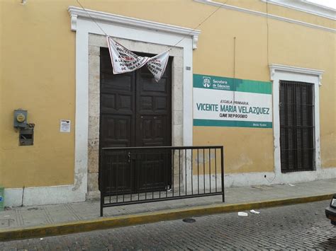 Escuela Primaria Vicente María Velázquez en la ciudad Mérida