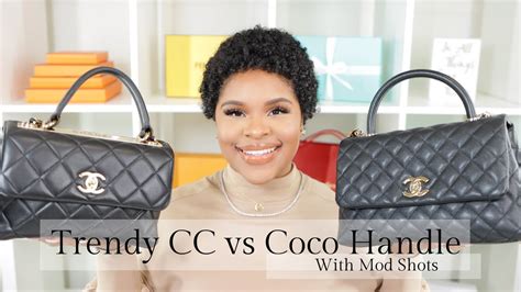 Chanel Trendy Cc Vs Coco Handle Comparison Kaylan Alex Youtube