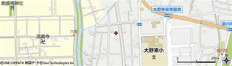 岐阜県揖斐郡大野町相羽1224の地図 住所一覧検索｜地図マピオン