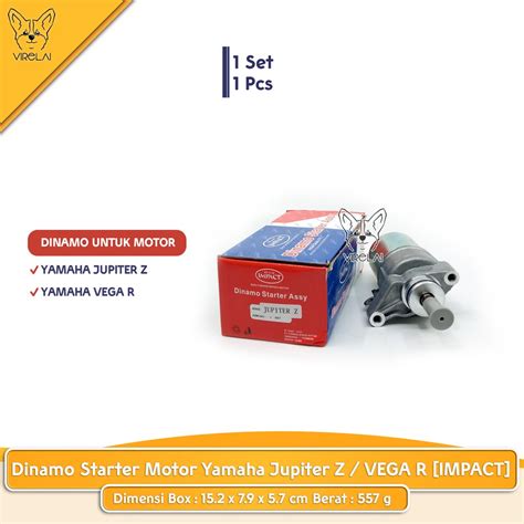 Jual Dinamo Starter Motor Yamaha Jupiter Z Vega R Impact Shopee