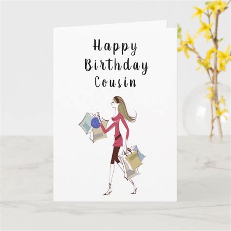 HAPPY BIRTHDAY ***COUSIN*** CARD | Zazzle