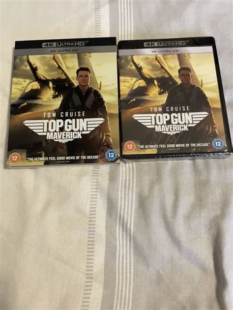 TOP GUN MAVERICK 4K Ultra HD Blu Ray With Slip Cover 20 00 PicClick UK