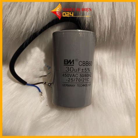 Mua Tụ BM CBB60 20uf 450v loại tốt dùng cho máy bơm mô tơ giá rẻ nhất