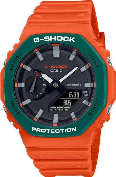 Часы наручные Часы наручные мужские японские Casio G-Shock GA-2100 ...