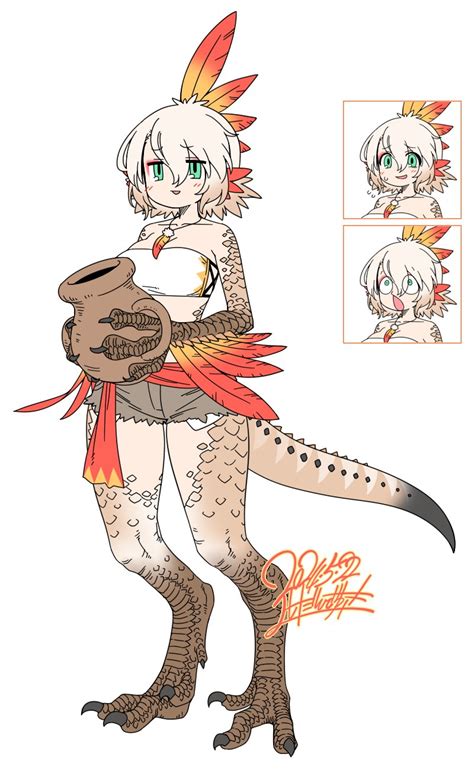 Kulu Ya Ku Monster Hunter Drawn By Yoshida Hideyuki Danbooru