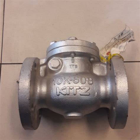 Jual Swing Check Valve Kitz Cast Iron Jis K Inch Dn Jakarta