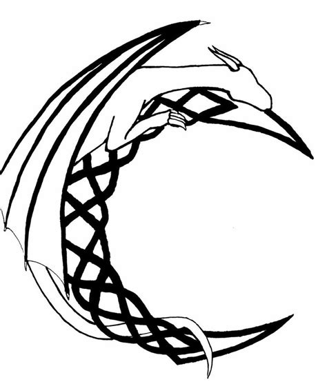 Dragon Outline Pictures - ClipArt Best