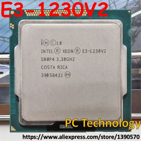 Processador Intel Xeon E3 1230V2 Original Processador Quad Core De 3