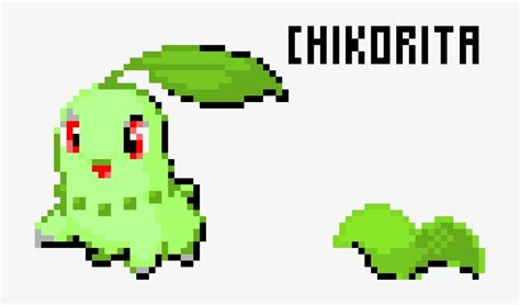 Chikorita Pixel Art - Pixel Art Transparent PNG - 730x400 - Free Download on NicePNG