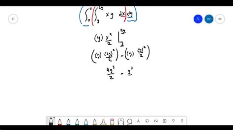 Solved Evaluating Integrals Evaluate The Following Integrals Int {0} {4} Int {y} {2 Y} X Y D