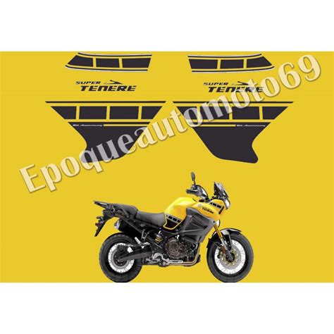 Autocollants Stickers Yamaha Super Tenere 1200 Xtz 60eme Anniversaire