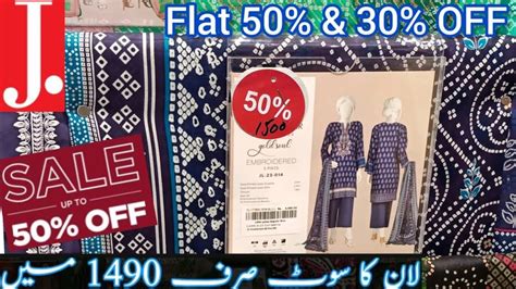 J Junaid Jamshed Sale Flat Off J Sale Youtube