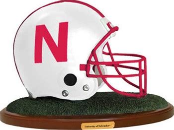 Nebraska Cornhuskers Replica Football Helmet Figurine