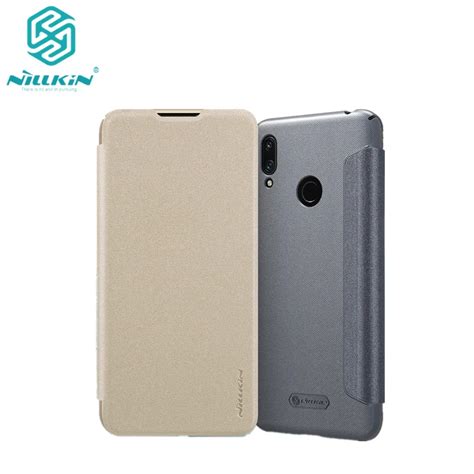 Para Huawei Y7 Prime 2019 funda trasera rígida NILLKIN Funda de cuero