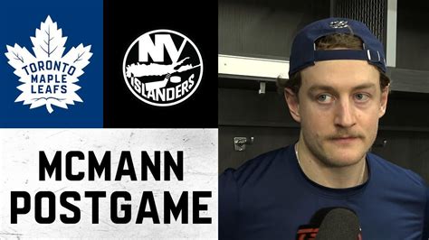 Bobby McMann | Post Game | Toronto Maple Leafs