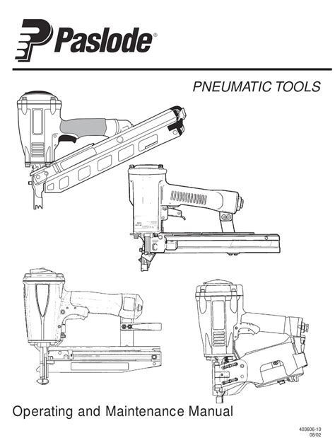 Paslode Framing Nailer Parts Breakdown Pdf | Reviewmotors.co