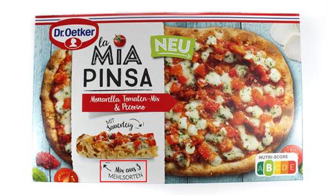 Dr Oetker La Mia Pinsa Lebensmittelklarheit