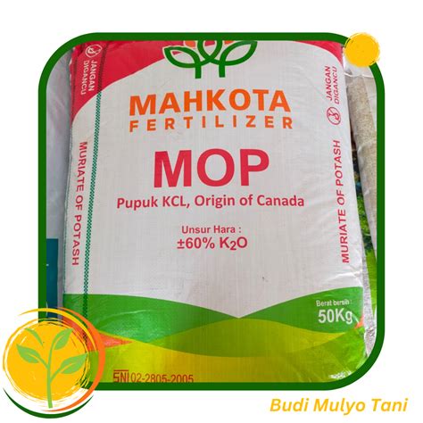 Pupuk KCL Canada MOP Mahkota 1 Kg Repack Lazada Indonesia