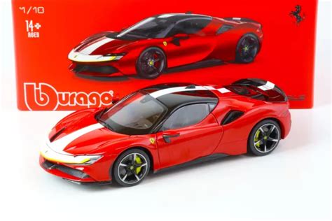 1 18 BBURAGO SIGNATURE Ferrari SF90 Stradale Assetto Fiorano 2020 Rouge