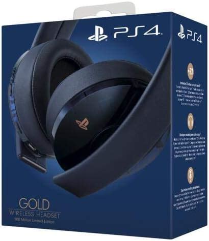 Gold Wireless Headset Million Limited Edition Ps Amazon Co Uk