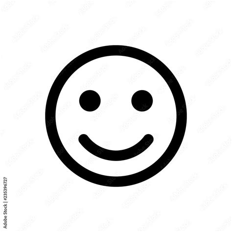 Smile icon. Happy face symbol.Smile icon for your web design. Stock ...