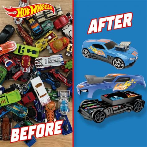 Гоночний автомобіль гараж 2 в 1 Hot Wheels HWCC15