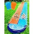 Amazon Sloosh Ft Double Water Slides Heavy Duty Lawn Water