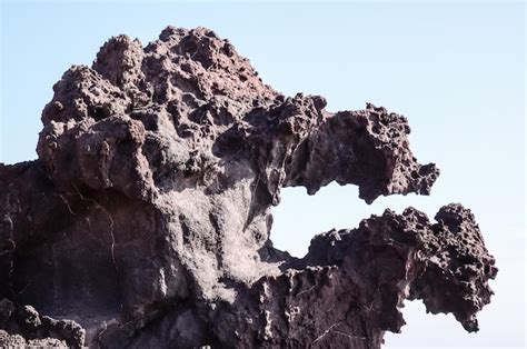 Premium Photo | Basaltic lava formation