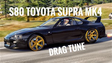 S80 Toyota Supra MK4 Gameplay CarX Street Tune Drag CarX Street 1