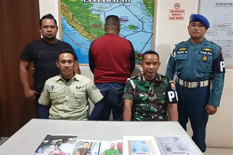 Pomal Tni Al Tangkap Kapten Gadungan Mengaku Sebagai Anggota Marinir