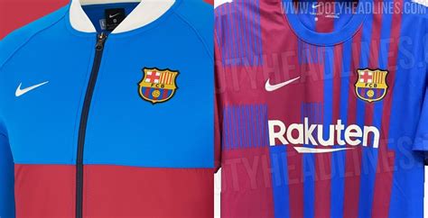 Fc Barcelona Hymne Jacken Geleakt Trikot Farben Nur Fussball