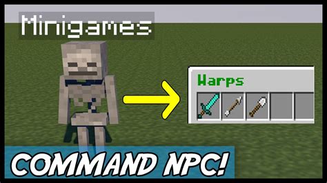 Minecraft Commandnpc Hook Commands To Npc S Mineplex Plugin