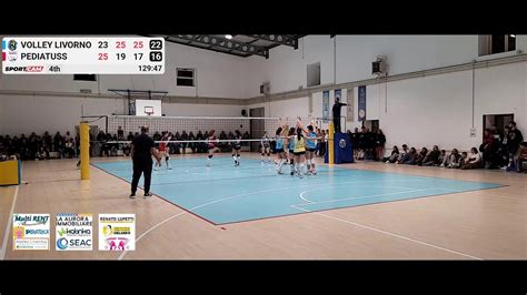 Serie C Volley Livorno Vs Pediatuss 13 01 2024 YouTube