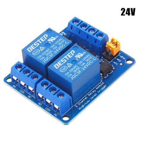 33v 5v 12v 24v 2 Channel Relay Module High And Low Level Trigger Relay