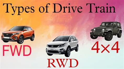 [hindi] Fwd Vs Rwd Vs 4wd Vs 4 4 Vs Awd Whats The Difference