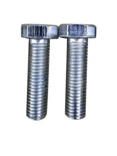 Full Thread M40 Mild Steel Hex Bolt For Automobile Industry At Rs 90