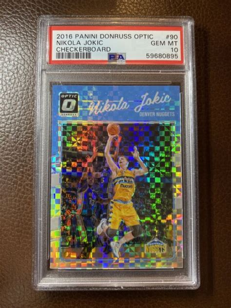 Panini Donruss Optic Red Prizm Nikola Joki For Sale