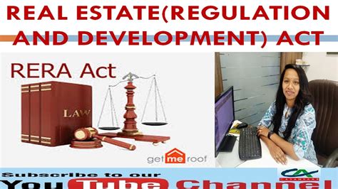 Overview Of Rera Act Real Estate Regulation And Development Act