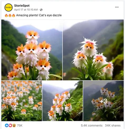 People Are Buying Fake Cat S Eye Dazzle Flower Seeds From China Based On Ai Generated Photos