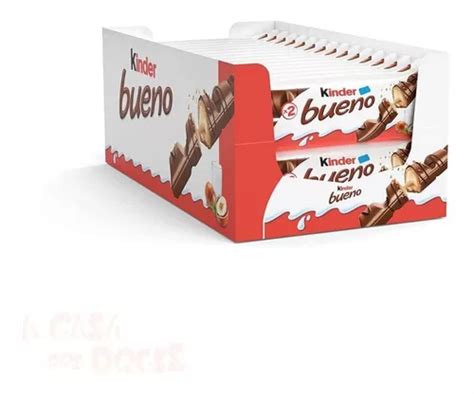 Kinder Bueno Ferrero Ao Leite Chocolate Wafer Recheio Leite Frete Gr Tis