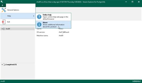 Getting To Know User Interface Veeam Backup Explorers Guide