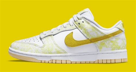 Hot Drop Nike Wmns Dunk Low Purple Pulse And Yellow Strike Sneaker Spirit Français