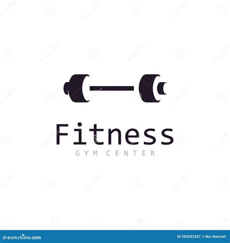 Fitness Center Logo Template Stock Vector - Illustration of woman, creative: 283093307