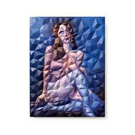 Blue Nude Painting By David Rockwell Saatchi Art